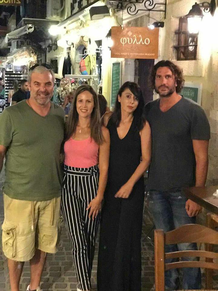Στα Χανιά για διακοπές ο Κώστας Κοκκινάκης