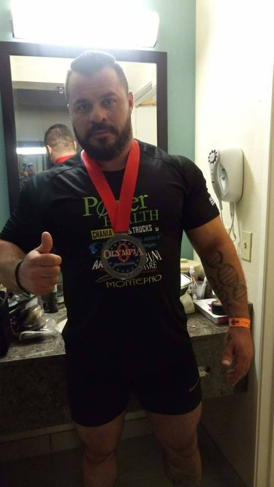 Δεύτερος στον κόσμο o Χανιώτης powerlifter Παντελής Σαπουνάκης και συνεχίζει (video)