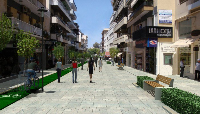 Προσοχή: Κλειστή η Τζανακάκη το απόγευμα της Τρίτης - Γίνεται... πεζόδρομος
