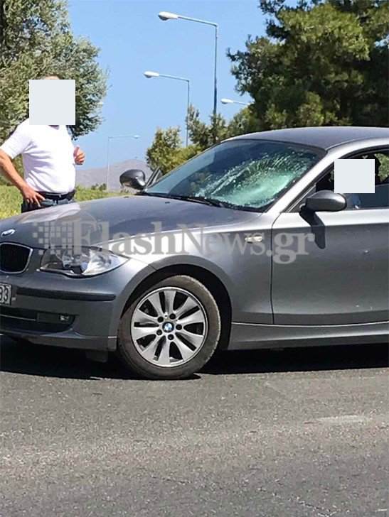 Χανιά: Αυτοκίνητο παρέσυρε μαθήτρια στην Ακρωτηρίου (φωτό)