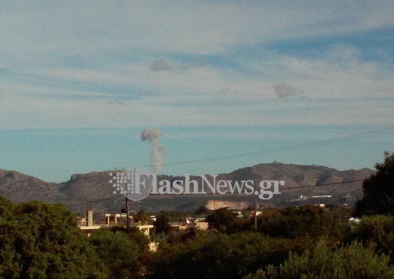 Δυνατοί κρότοι αναστάτωσαν και πάλι τα Χανιά - Να που οφείλονται (φωτο)
