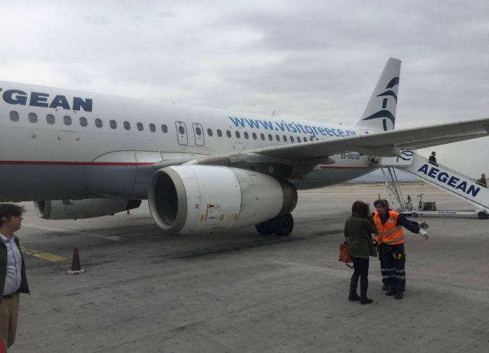 Στο Ηράκλειο αντί για τα Χανιά εξαιτίας της κακοκαιρίας πτήση της Aegean από την Αθήνα