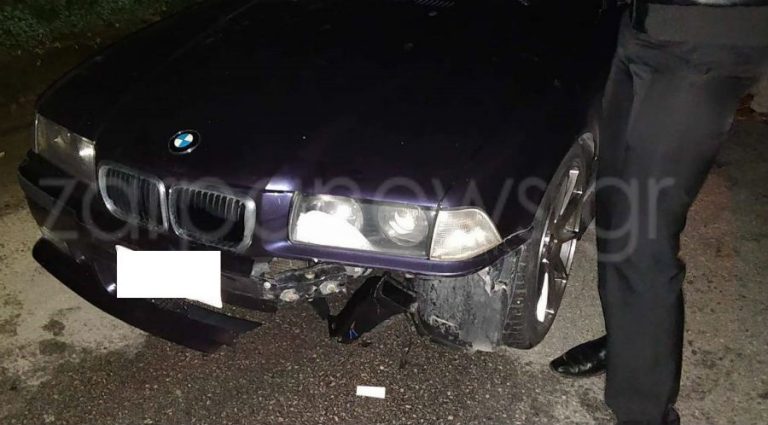 Χανιά: Τροχαίο ατύχημα στην εθνική οδό, ξημερώματα Χριστουγέννων (φωτο)