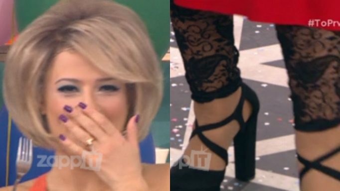 Τσικνοπέμπτη: Δεν φαντάζεστε τι ντύθηκε η Λίτσα Πατέρα! Πνίγηκε η Σκορδά όταν την είδε!