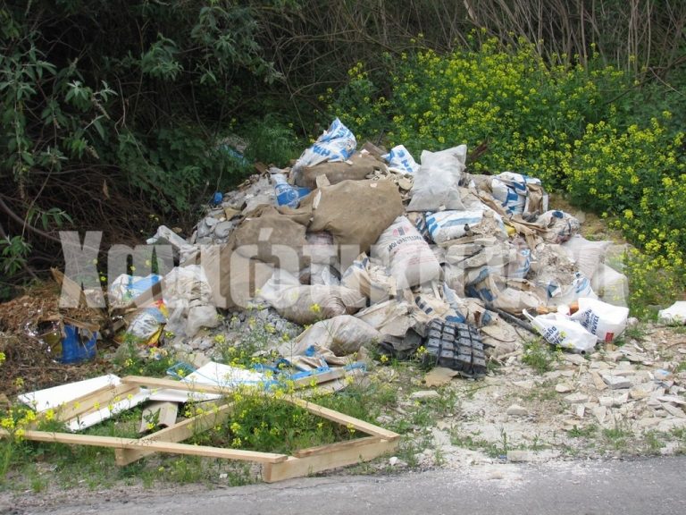 Πρόστιμα για απόρριψη μπαζών από το δήμο Χανίων