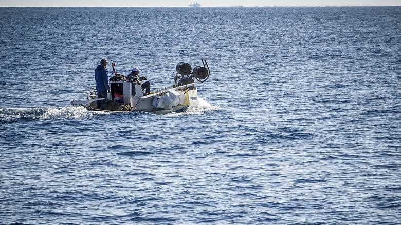 Επαγγελματίας ψαράς αλίευσε αμφορέα στον κόλπο των Χανίων