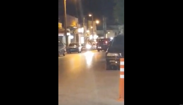 Ξημερώματα οδηγούσε ανάποδα στο κέντρο των Χανίων (video)