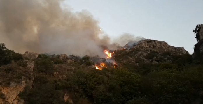 Σε πύρινο κλοιό τα Χανιά: Νέο μέτωπο στον Κακόπετρο (Photo)