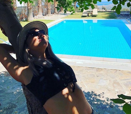 Η Μελίνα Ασλανίδου ξεκουράζεται στα Μάλια (photo)