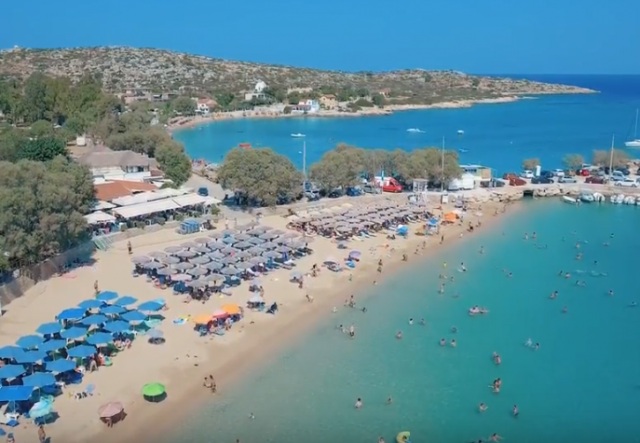 Η πανέμορφη και γαλήνια παραλία των Χανίων(βίντεο)