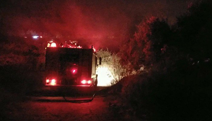 Πυρκαγιές σε Αγυιά και Μάλεμε στα Χανιά