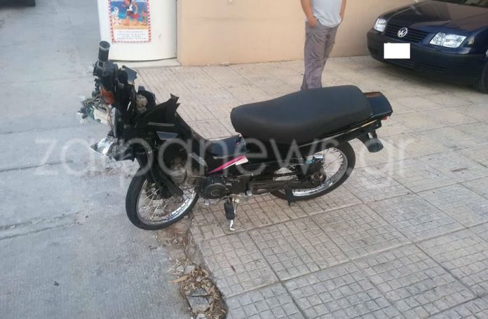 Χανιά:Τροχαίο με μηχανάκι στη λεωφόρο Σούδας | Στο νοσοκομείο ο οδηγός (Photos)