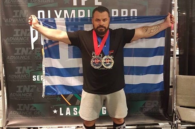 Ο Χανιώτης γίγαντας Παντελής Σαπουνάκης, ξανά στην κορυφή του κόσμου (Photos)