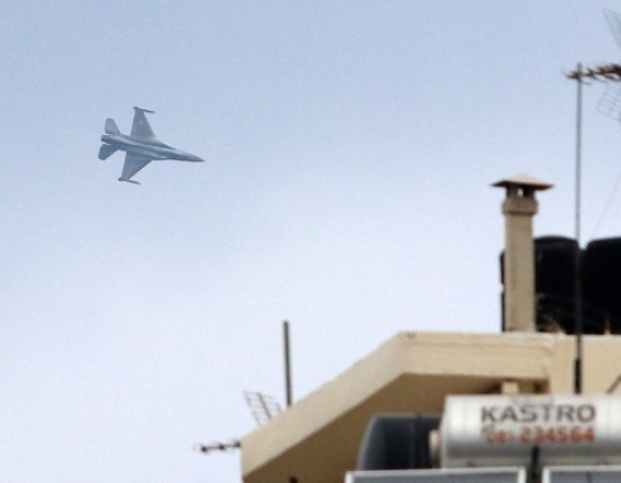 Κρήτη: Δοκιμαστική πτήση του F-16 ΖΕΥΣ