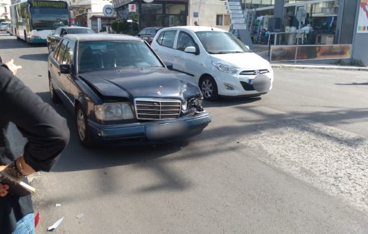 Χανιά: Καλά κρατεί το σημείο-καρμανιόλα στην Κωνσταντίνου Μητσοτάκη Νέο τροχαίο (Photos)