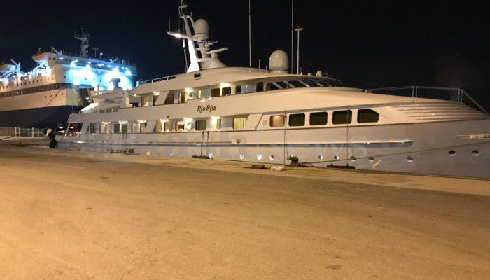 Το γιοτ και μέλη της οικογένειας Λάτση στα Χανιά (video -photo)