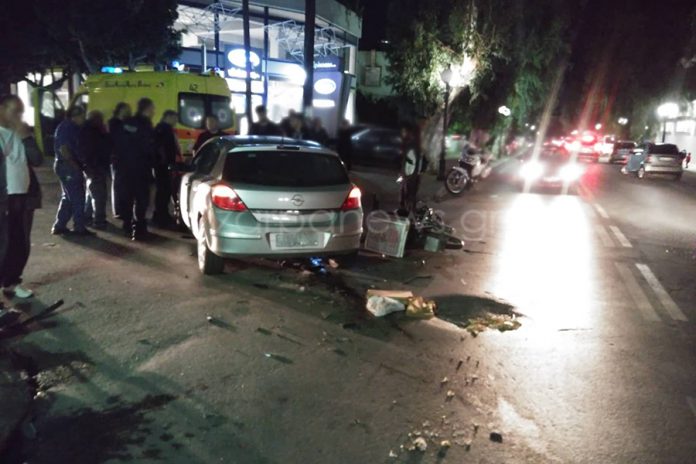 Σοβαρό τροχαίο στα Χανιά Στο Νοσοκομείο ο ντελιβεράς μετά τη σύγκρουση με αυτοκίνητο (Photos)