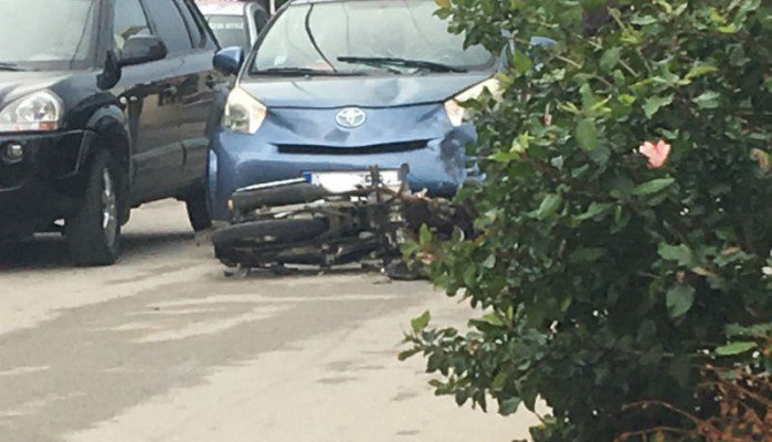 Χανιά: Τροχαίο με τραυματισμό στα Τσικαλαριά (φωτο)