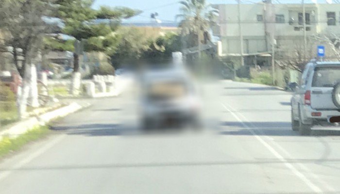 Τα έχετε δει όλα στους δρόμους των Χανίων; Νομίζετε... (φωτο)