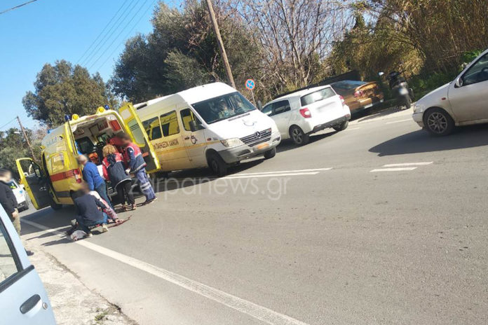 Χανιά: Τροχαίο με μηχανάκι στο Βαμβακόπουλο! Στο νοσοκομείο ο οδηγός (Photos)