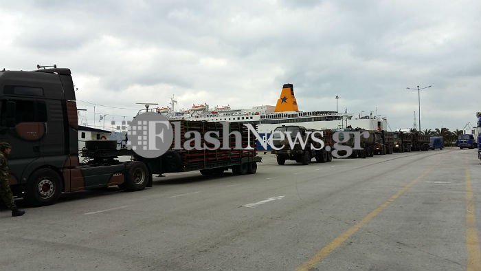 Χανιά: Ήρθαν οι επιχειρησιακές γέφυρες του στρατού ( φωτο)