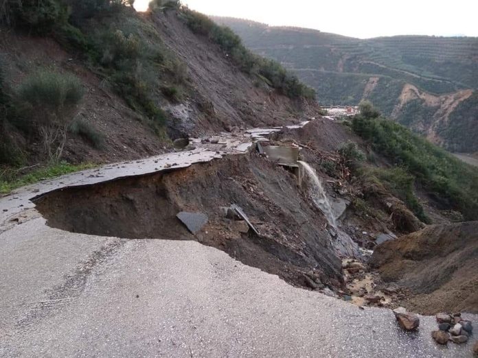 Χανιά: Χάθηκε ο δρόμος για το Φαράγγι της Σαμαριάς (Photo)