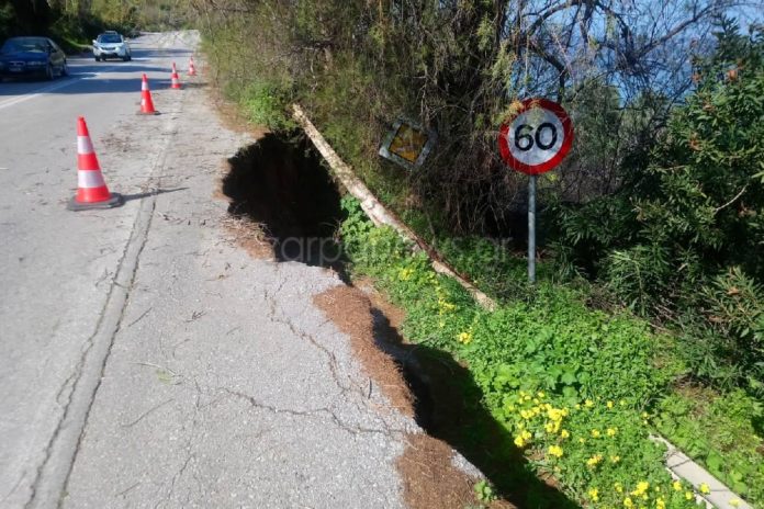 Προσοχή: Μεγαλώνει… ώρα με την ώρα η καθίζηση στο ΒΟΑΚ στα Χανιά