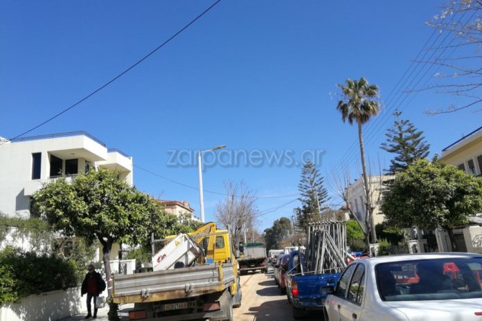 Χανιά: Μετ’ εμποδίων η κίνηση στην οδό Νεάρχου λόγω των έργων – Σε απόγνωση οι οδηγοί (Photos)