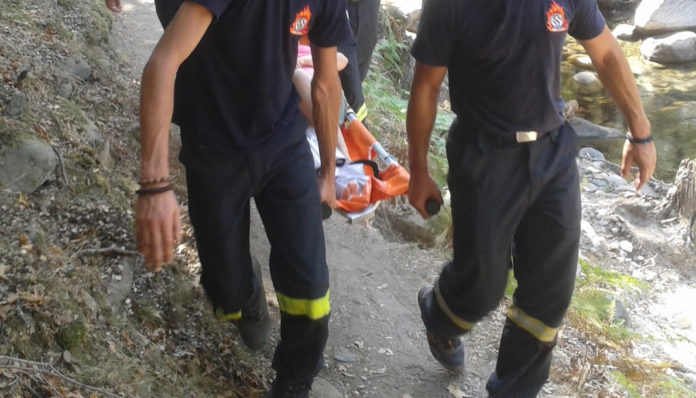 Χανιά: Περιπέτεια για Γάλλο που έσπασε τον αστράγαλο του στο Φαράγγι της Ίμπρου