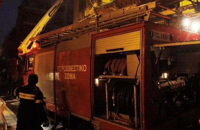 Στις φλόγες ξενοδοχείο στην Κρήτη