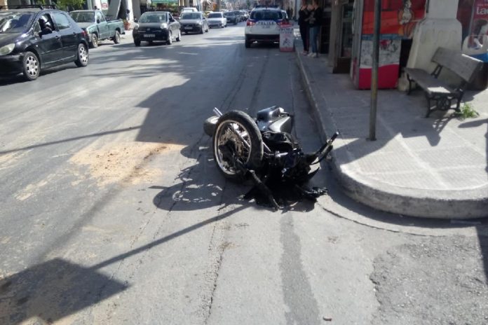 Τροχαίο στην Κισσάμου