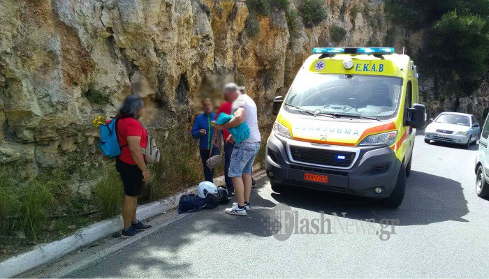 Τροχαίο στην Κ. Μητσοτάκη - Στο νοσοκομείο δύο άτομα