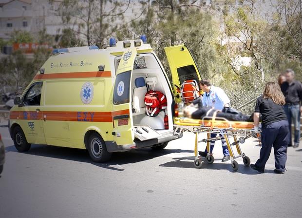 Τροχαίο ατύχημα με μία γυναίκα τραυματία στην Σούδα