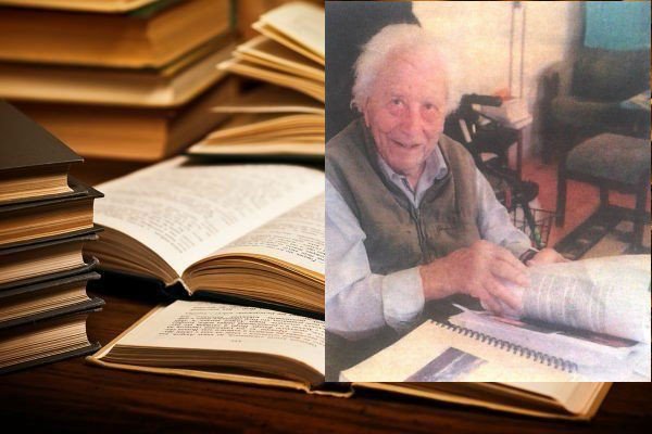Αειθαλής Κρητικός συγγραφέας: «Είμαι 98 ετών αλλά δεν είναι δικό μου σφάλμα»