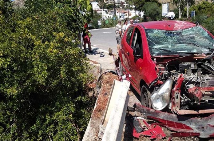 Τρομακτικό τροχαίο στην Κρήτη