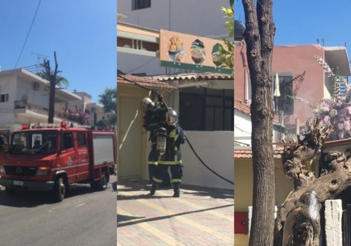Χανιά: Συναγερμός στη Νέα Χώρα – Φωτιά σε κτήριο – Απειλήθηκε κατάστημα υγειονομικού ενδιαφέροντος… (photo)