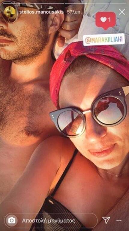 Ηλιάκη: Η πιο ρομαντική φωτογραφία με τον αγαπημένο της από τις διακοπές στην Κρήτη