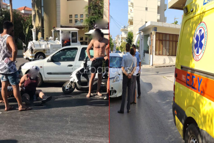 Απανωτά τροχαία στα Χανιά – Δύο τραυματίες σε δύο ατυχήματα μέσα σε λίγα λεπτά