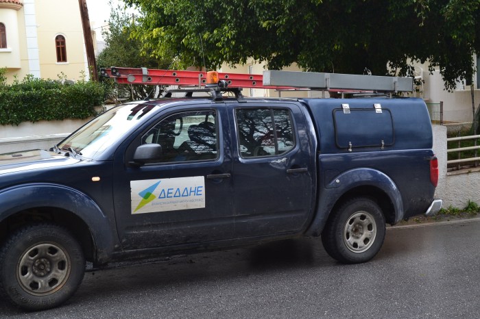 Διακοπές ηλεκτρικού ρεύματος σε περιοχές των Χανίων