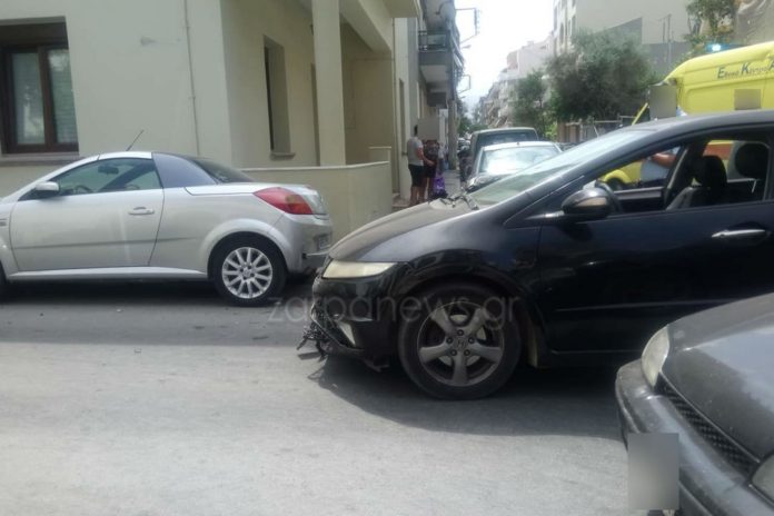 Χανιά: Τροχαίο με τραυματισμό σε διασταύρωση καρμανιόλα (Photos)