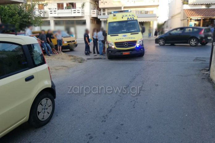 Σύγκρουση ΙΧ με μηχανάκι στα Χανιά