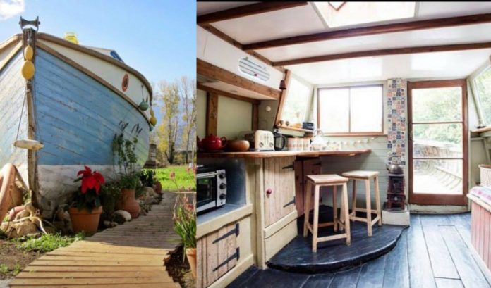 Απίστευτο κι όμως Χανιώτικο! Έκανε την παλιά του βάρκα σπίτι και την έβγαλε στο νοίκι…