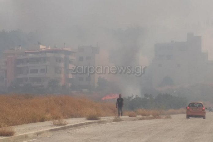 Προσπάθησαν να βάλουν φωτιά στο ίδιο σημείο που απείλησε το Ρέθυμνο