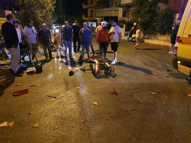 Κρήτη: Νέο σοβαρό τροχαίο με ντελιβερά (φωτο)