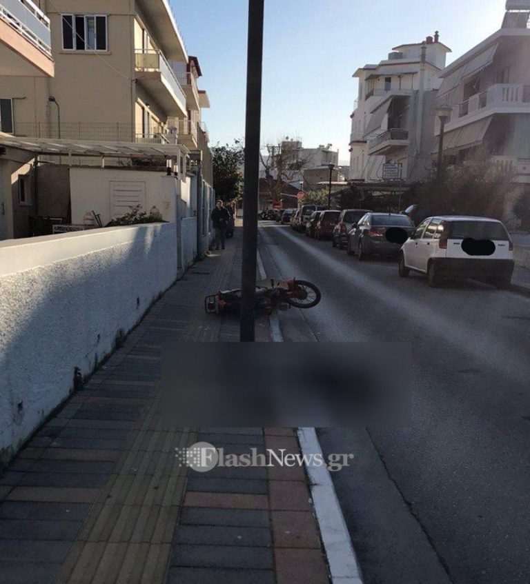 Χανιά: Πολύ σοβαρό τροχαίο με οδηγό δικύκλου (φωτο)
