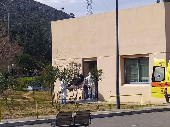 Ύποπτο κρούσμα κορωνοϊού στα Χανιά (φωτο)