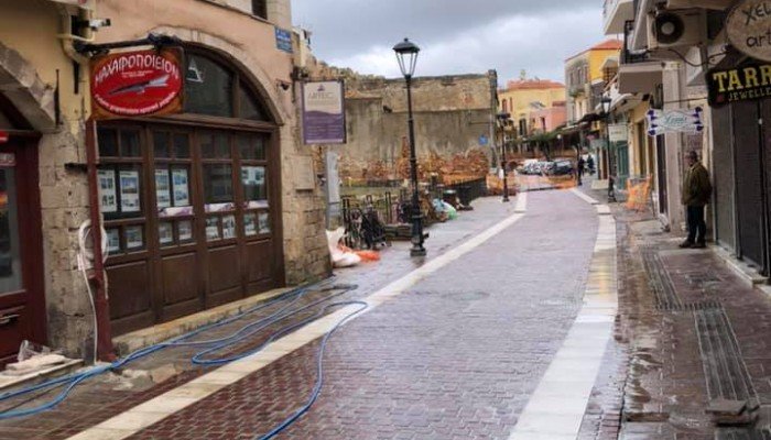 Άλλαξε τελείως όψη η Καραολή και Δημητρίου στην παλιά πόλη Χανίων (φωτο)