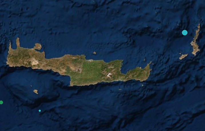 Σεισμός στην Κάρπαθο έγινε ιδιαίτερα αισθητός και στην Κρήτη