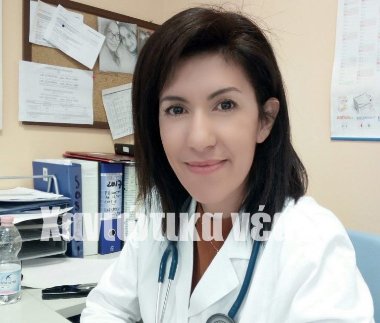 Μια Χανιώτισσα στην πρώτη γραμμή κατά του κορωνοϊού