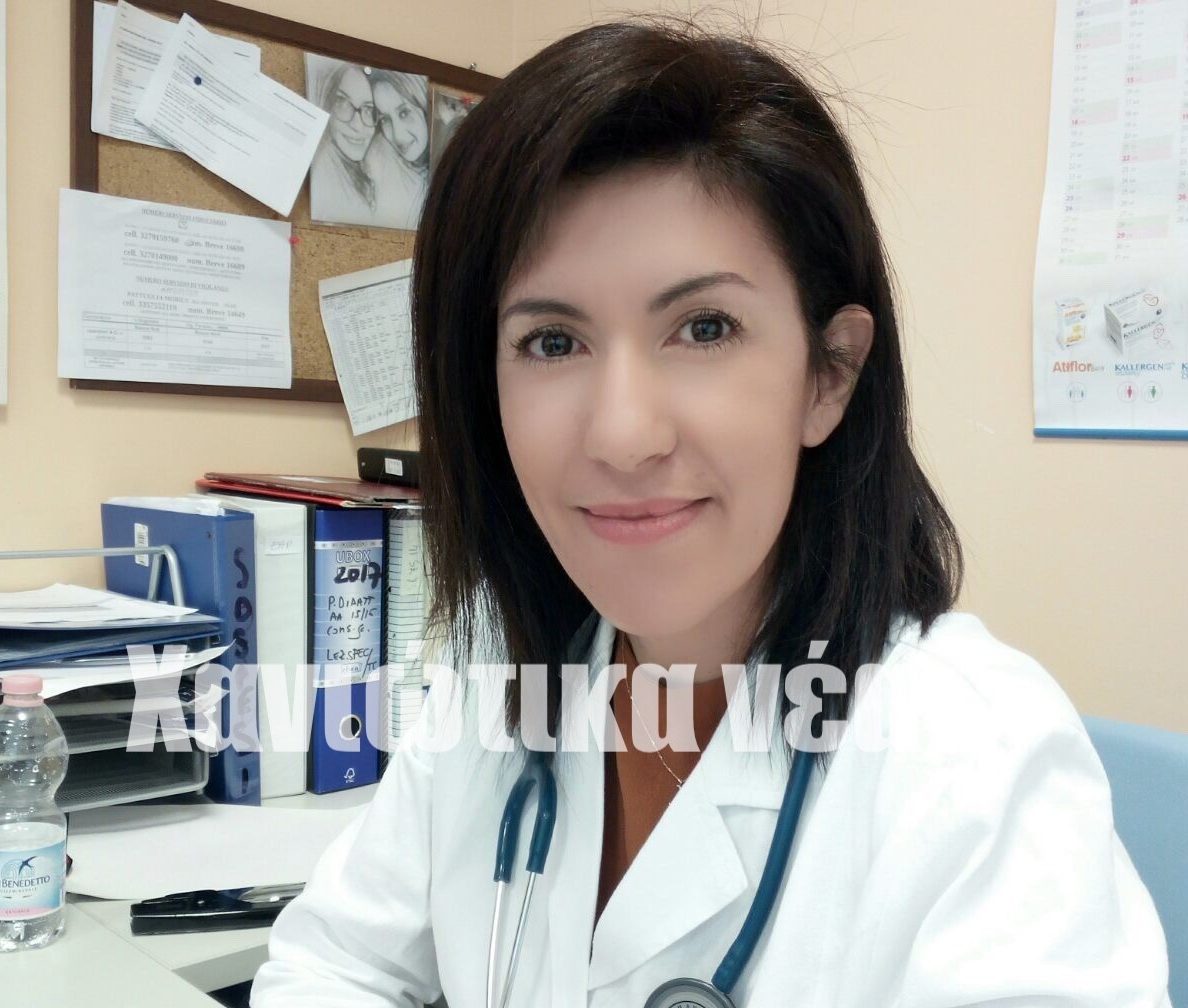 Μια Χανιώτισσα στην πρώτη γραμμή κατά του κορωνοϊού